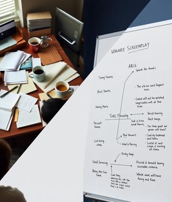 How to Create Basic Screenwriting Structure.