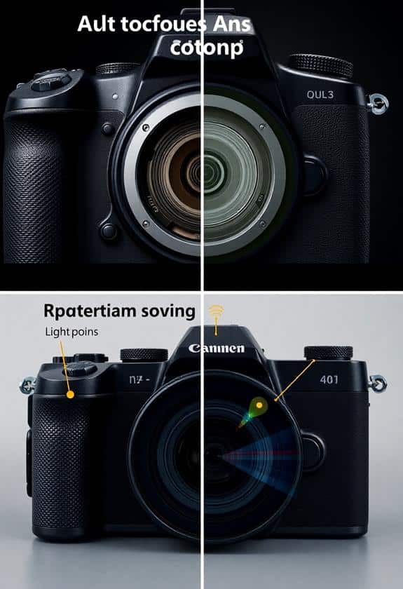 precision camera focusing system